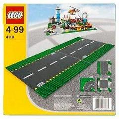Straight Road Plates #4110 LEGO 4 Juniors Prices
