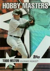 Todd Helton Baseball Cards 2007 Topps Hobby Masters Prices