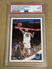 Stephen Curry [Press Proof Silver] #2 Basketball Cards 2018 Panini Donruss Prices