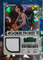 Josh Giddey [Green Ice] #RTS-JGI Basketball Cards 2021 Panini Contenders Rookie Ticket Swatches Prices