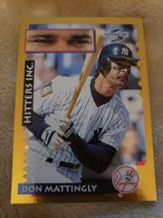 Don Mattingly [Gold Rush] #564 Baseball Cards 1995 Score Prices