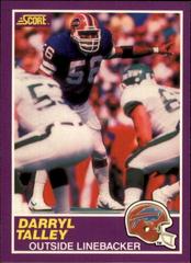 Darryl Talley #379S Football Cards 1989 Panini Score Supplemental Prices