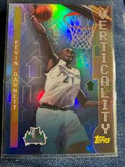 Kevin Garnett Basketball Cards 2002 Topps Verticality Prices