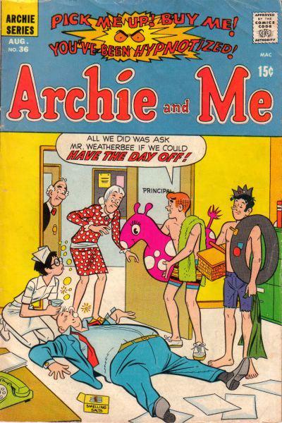 Archie and Me #36 (1970) Comic Books Archie and Me