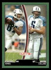 Kerry Collins, Brandon Jones #3 Football Cards 2007 Topps Total Prices