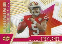 Trey Lance [Pink] #SS-13 Football Cards 2021 Panini Illusions Shining Stars Prices