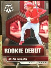 Dylan Carlson #RD3 Baseball Cards 2021 Panini Mosaic Rookie Debut Prices