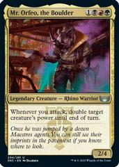 Mr. Orfeo, the Boulder [Foil] #204 Magic Streets of New Capenna Prices