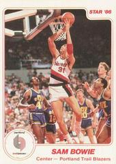 Sam Bowie #104 Basketball Cards 1986 Star Prices