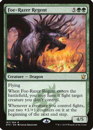 Foe-Razer Regent [Foil] Magic Dragons of Tarkir