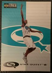Antonio Daniels #SQ117 Basketball Cards 1997 Collector's Choice Starquest Prices
