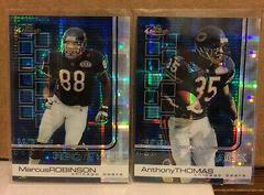 Anthony Thomas [Refractor] #49 Football Cards 2002 Topps Finest Prices