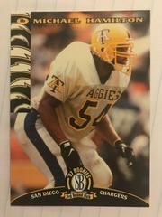 Michael Hamilton #48 Football Cards 1997 Panini Score Board NFL Rookies Prices