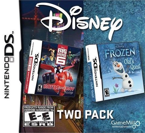 Frozen & Big Hero 6 Disney 2 Pack Cover Art