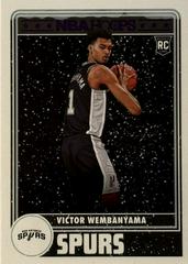 Victor Wembanyama [Purple Winter] #298 Basketball Cards 2023 Panini Hoops Prices