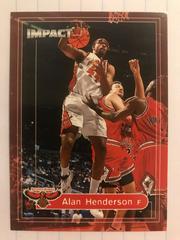 Alan Henderson #171 Basketball Cards 1999 SkyBox Impact Prices