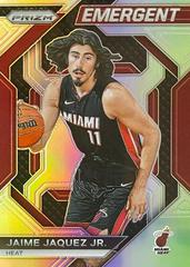 Jaime Jaquez Jr. [Silver Prizm] #23 Basketball Cards 2023 Panini Prizm Emergent Prices