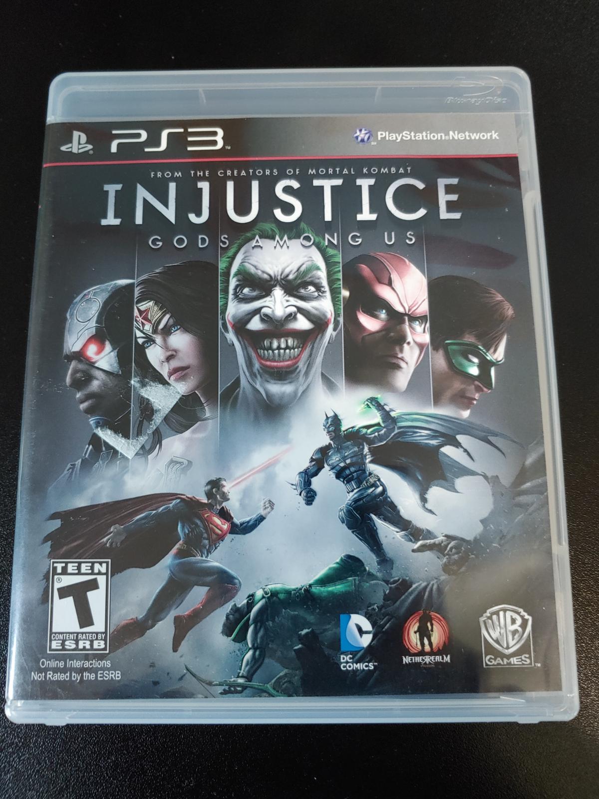 Injustice: Gods Among Us Ultimate Edition, Item, Box, and Manual