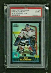 Dan Blackburn [Black Refractor] Hockey Cards 2001 Topps Chrome Prices