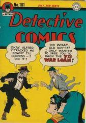 Detective Comics #101 (1945) Comic Books Detective Comics Prices