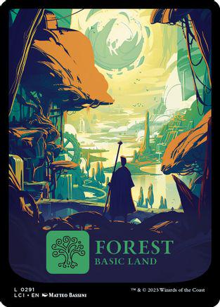 Forest #291 Magic Lost Caverns of Ixalan