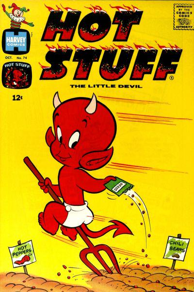 Hot Stuff: The Little Devil #74 (1966) Comic Books Hot Stuff: The Little Devil