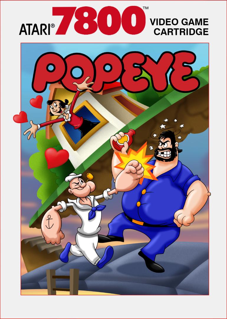 Popeye [Homebrew] PAL Atari 7800