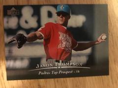 Jason Thompson #85 Baseball Cards 1994 Upper Deck Top Prospects Prices