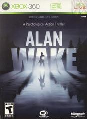 Front Slipcover | Alan Wake Limited Edition Xbox 360