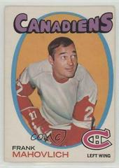 Frank Mahovlich Hockey Cards 1971 O-Pee-Chee Prices
