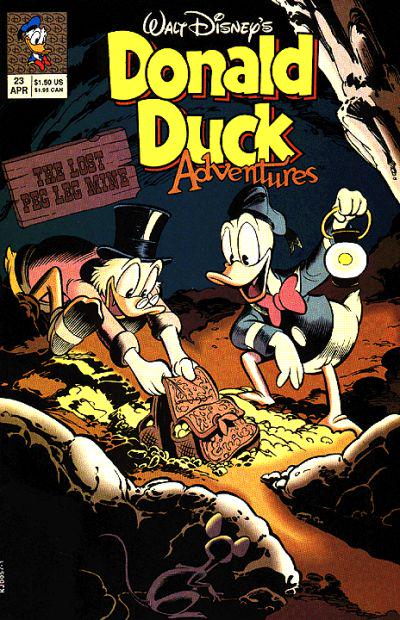 Walt Disney's Donald Duck Adventures #23 (1992) Comic Books Walt Disney's Donald Duck Adventures