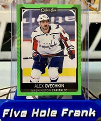 Alex Ovechkin [Neon Green] Hockey Cards 2021 O Pee Chee Prices