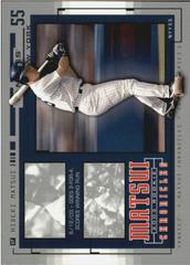 Hideki Matsui #HM24 Baseball Cards 2004 Upper Deck Matsui Chronicles Prices