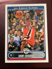 Sam Cassell #130 Basketball Cards 2005 Topps Prices