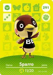 Sparro #291 [Animal Crossing Series 3] Amiibo Cards Prices