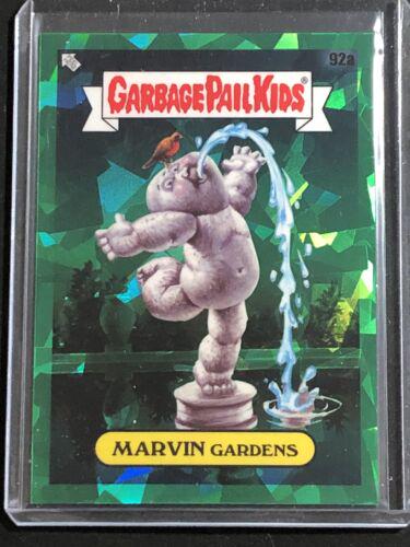 MARVIN Gardens [Green] #92a Garbage Pail Kids 2021 Sapphire