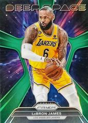 LeBron James [Green Prizm] #7 Basketball Cards 2023 Panini Prizm Deep Space Prices