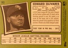 Rear | Edward Olivares Baseball Cards 2020 Topps Heritage Minor League