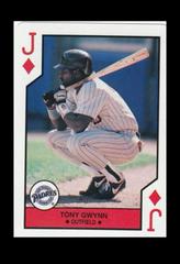 Tony Gwynn [Jack of Diamonds] Baseball Cards 1990 U.S. Playing Card All Stars Prices