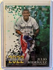 Julio Rodriguez Baseball Cards 2023 Topps 2022 Greatest Hits Prices