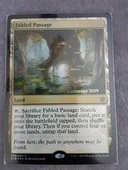 Fabled Passage Foil Prices Magic Throne Of Eldraine Magic Cards