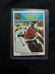 Quarter Finals [Buffalo, Chicago] Hockey Cards 1975 O-Pee-Chee Prices