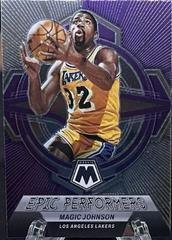 Magic Johnson #14 Basketball Cards 2022 Panini Mosaic Epic Performers Prices