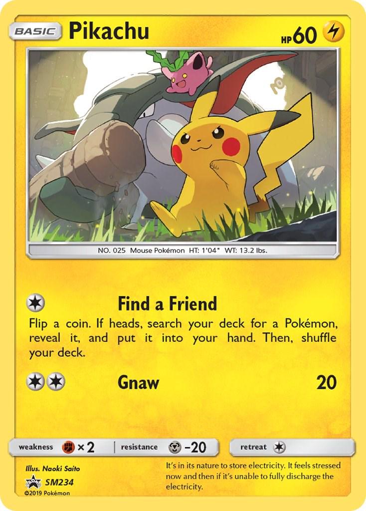 Pikachu #SM234 Pokemon Promo