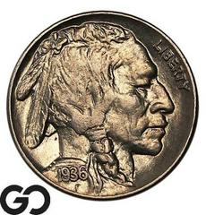 1936 [BRILLIANT PROOF] Coins Buffalo Nickel Prices