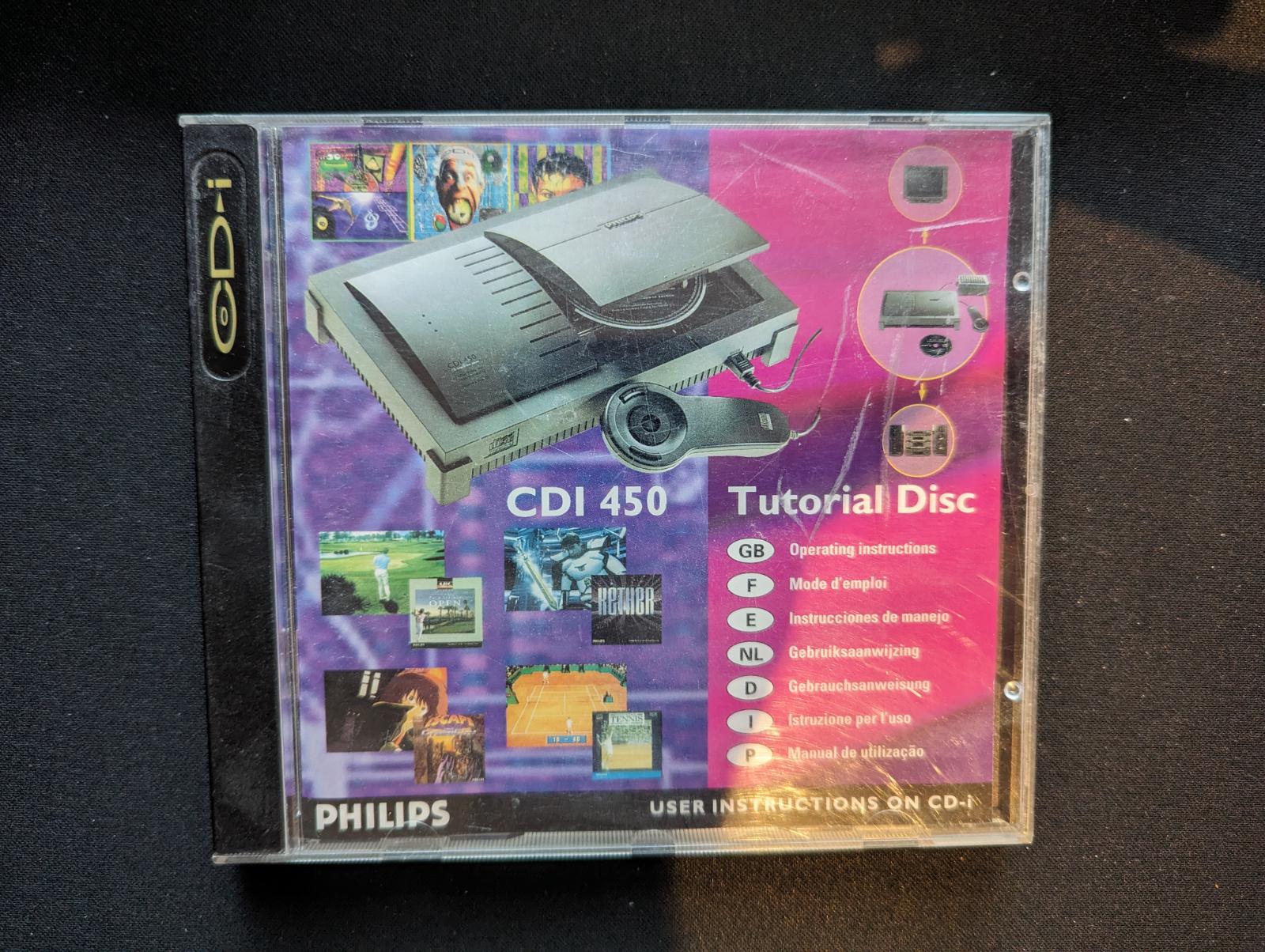 CDI450 Tutorial Disc CD-i