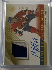 Max Pacioretty [Limited Autograph Patch] #59 Hockey Cards 2015 SP Authentic Prices