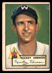 Mickey Vernon Baseball Cards 1983 Topps '52 Reprint Prices