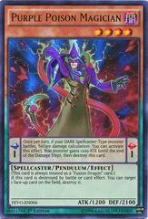 Purple Poison Magician YuGiOh Pendulum Evolution Prices