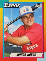 Junior Noboa #80T Baseball Cards 1990 Topps Traded Tiffany Prices